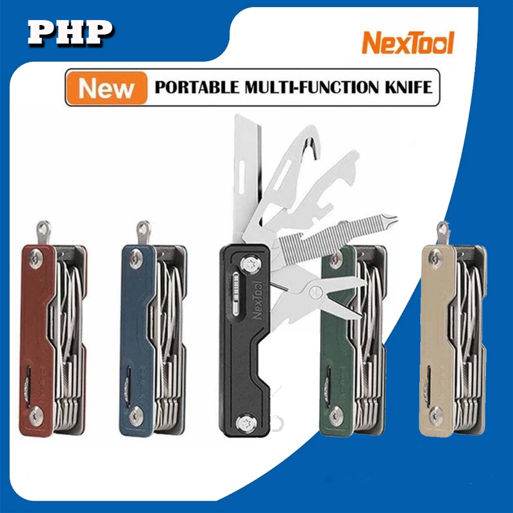 Nextool 10 in 1 multi-function dead-end kni-f3 scissors screwdriver ...