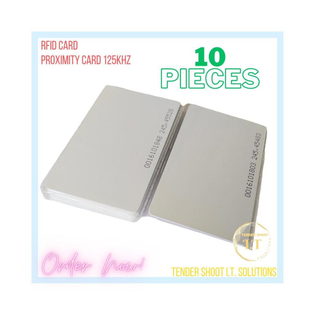 10 PIECES of RFID / RFIC Card - MIFARE Classic 1K 13.56MHz / Proximity ...