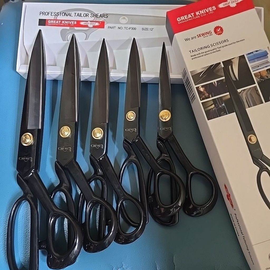 Golden Eagle Professional Scissors shears black scissors | Shopee ...