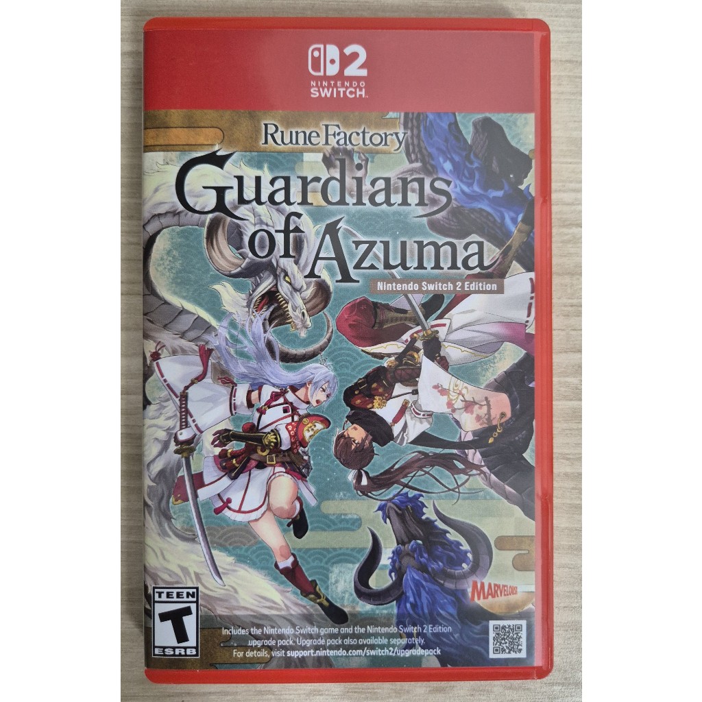 Nintendo Switch 2 Rune Factory Guardians of Azuma (Used) | Shopee ...