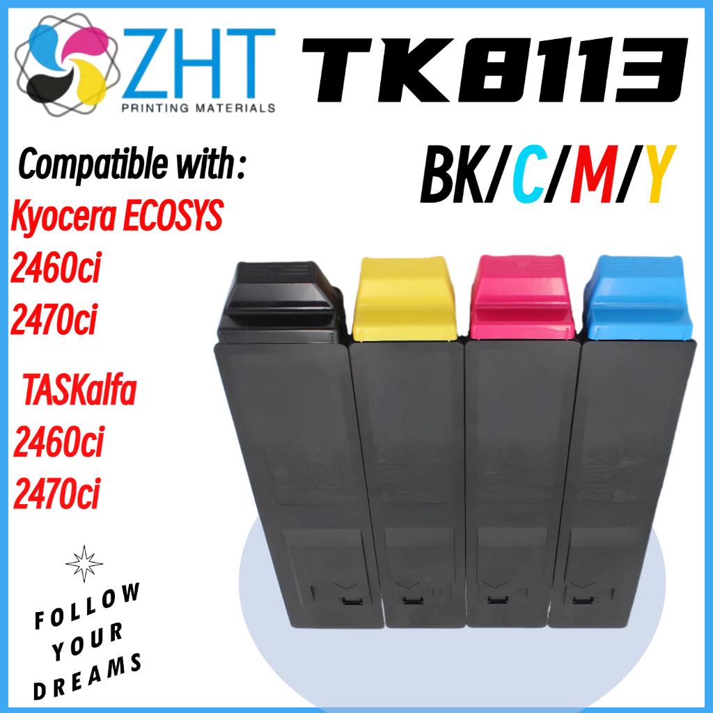 ZHT TK8113 TK-8113 Toner Cartridge For Kyocera ECOSYS M8124cidn ...