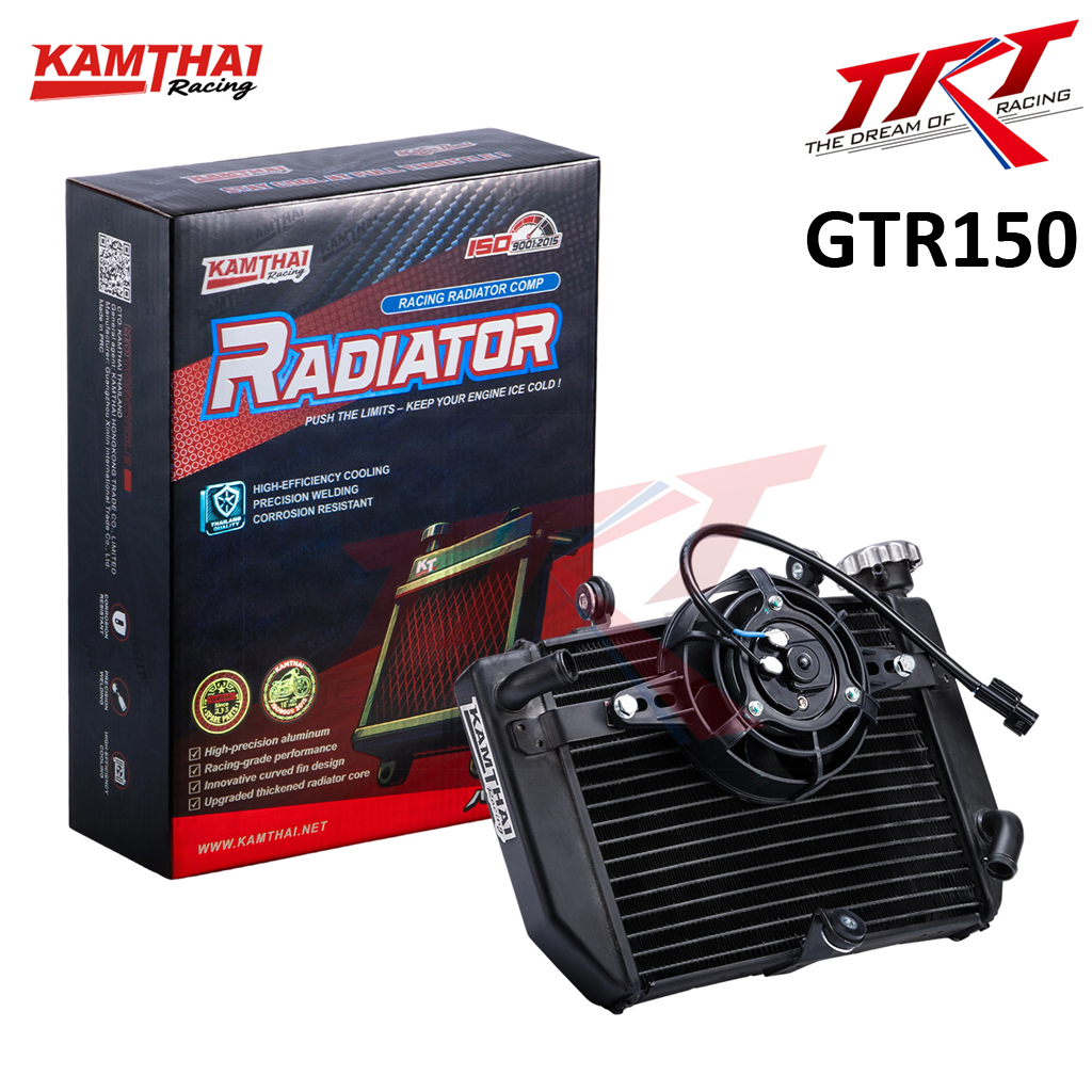 KAMTHAI Radiator for GTR150 RS150 Winner X Radiator Assy with Big Fan ...