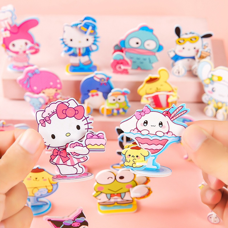 30Pcs Kids 3D Paper Puzzles DIY Handmade Educational Toys Cartoon ...