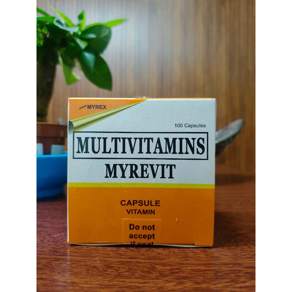 MYREVIT Multivitamins 100's Capsule | Shopee Philippines