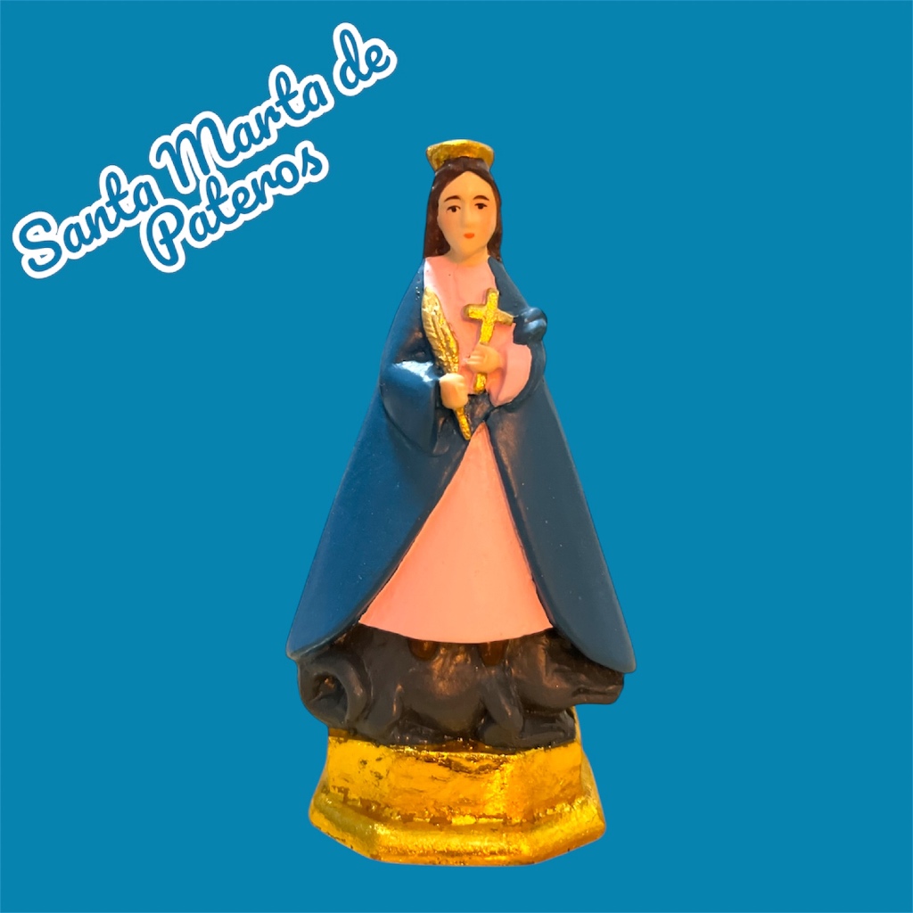 Santa Marta de Pateros 4“ Statue Saint Martha | Shopee Philippines