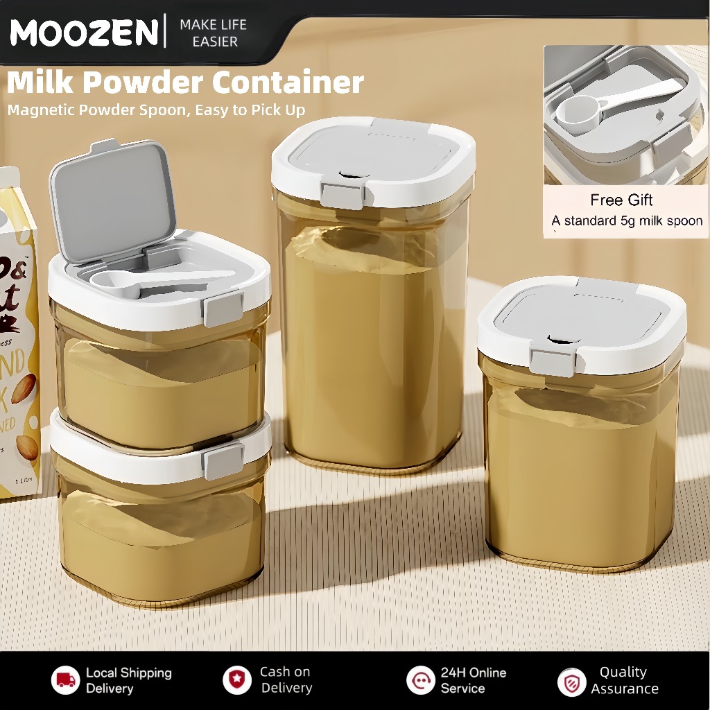 MOOZEN | Portable Milk Powder Container - BPA-Free | Leakproof ...