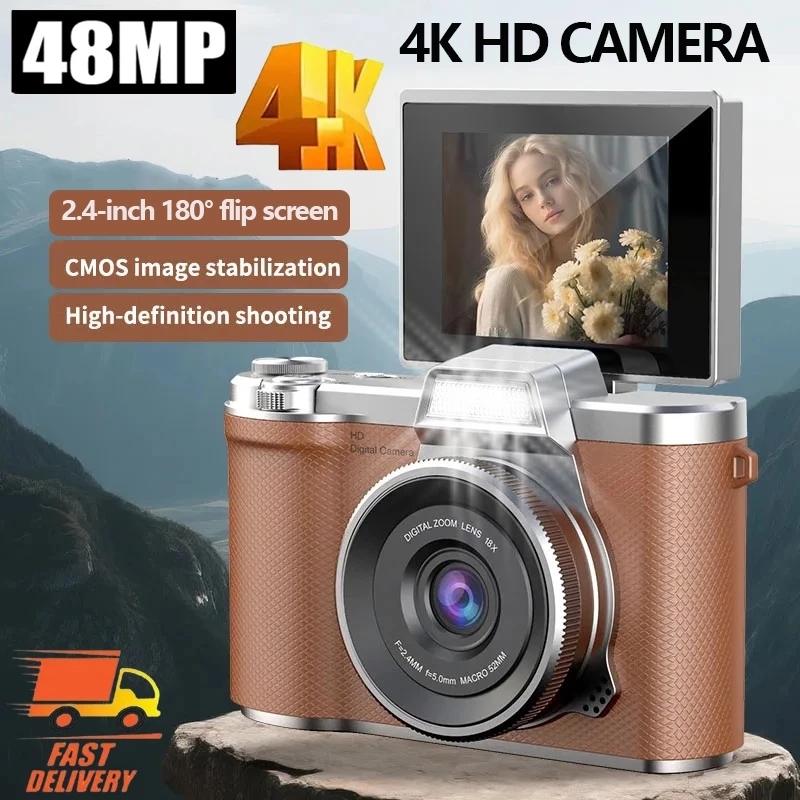 4K Digital Camera For Photography Vlogging 50 Million HD Pixels 16x ...