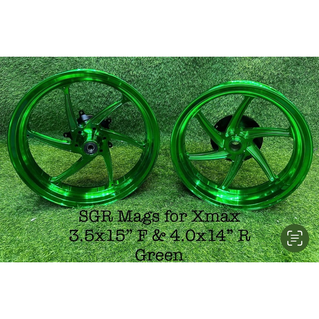 SGR cnc mags xmax v1 v2 v3 green orange | Shopee Philippines
