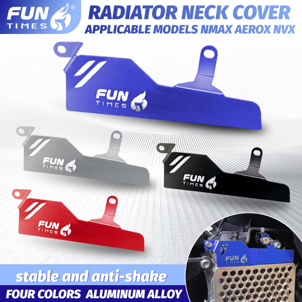 FUN Radiator Neck Cover Full CNC For Nmax Aerox v1&v2 Made In Indonesia ...