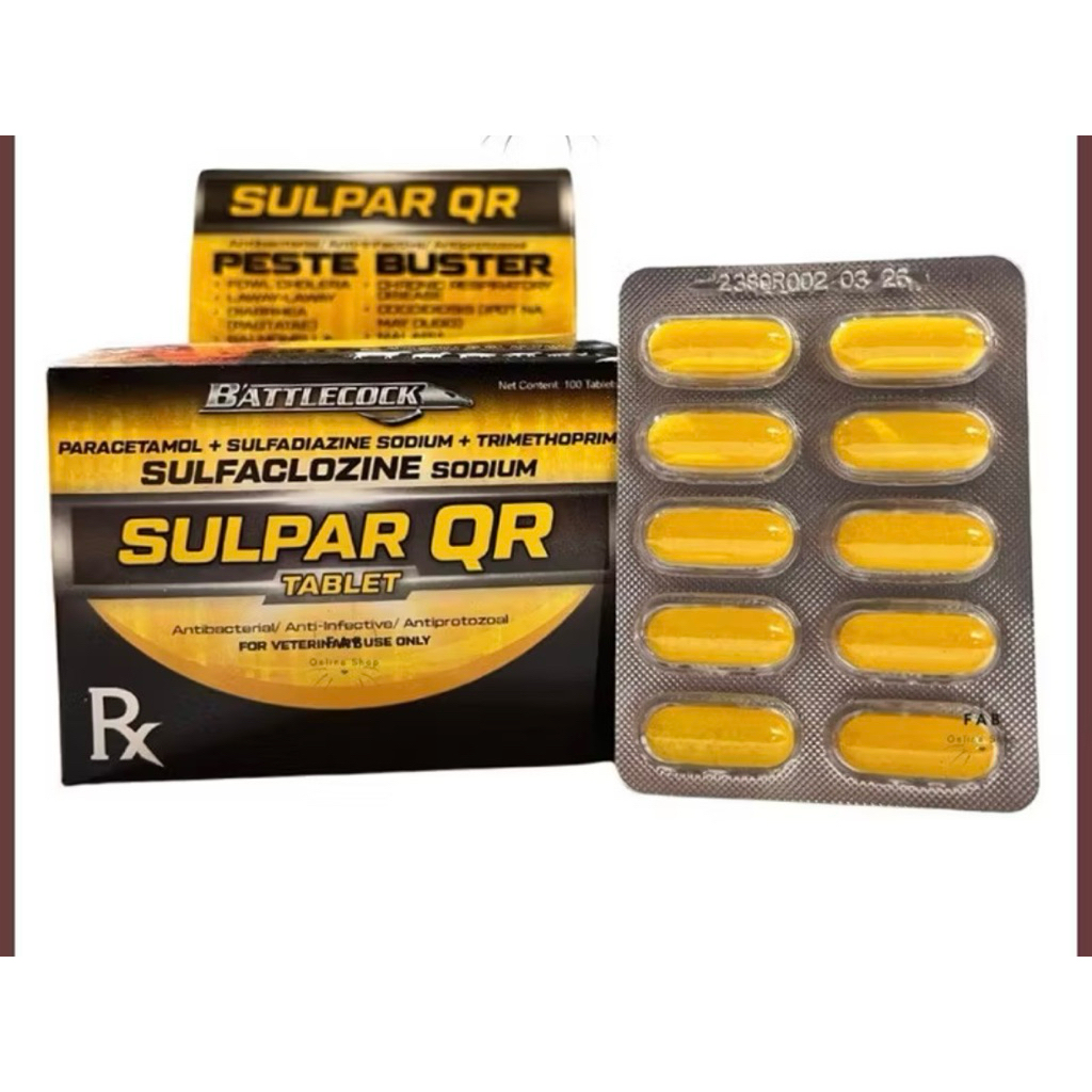 Sulpar QR Tablet for Animals sold per banig | Shopee Philippines