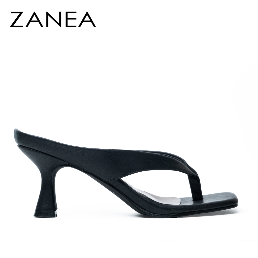Zanea Tiana Heeled Mules | Shopee Philippines