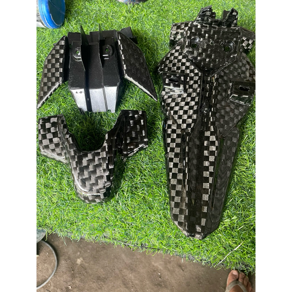 carbon skinning rear fender click v2/v3 | Shopee Philippines