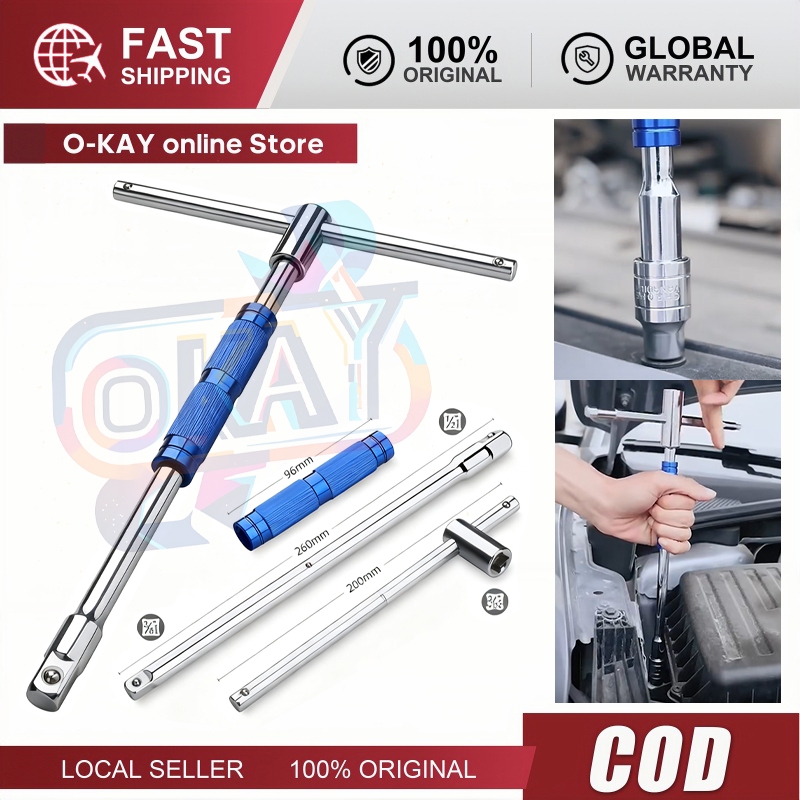 Universal T-Handle Allen Wrench - Hexagon Key with Extension Rod for ...