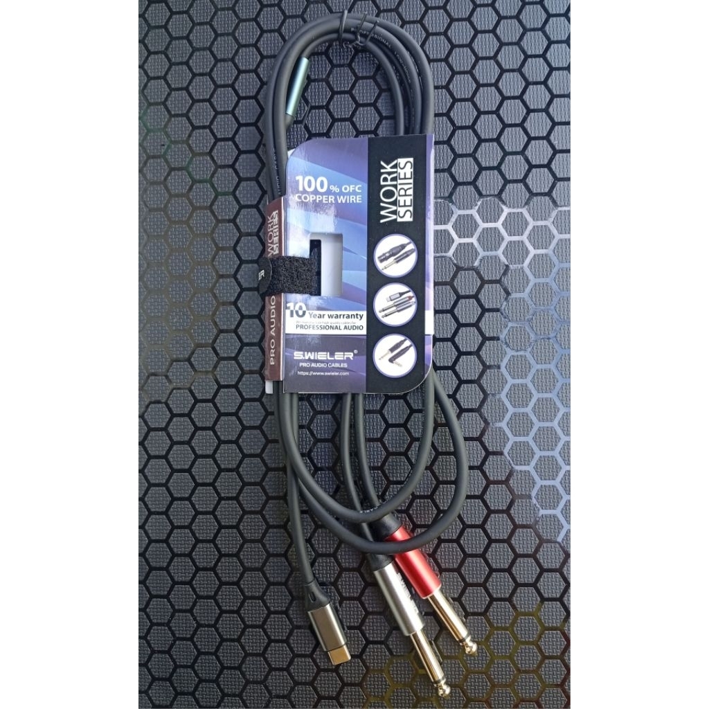 Type C to PL Plug Pro Audio Cable Swieler Brand 100% OFC Copper Wire 1. ...