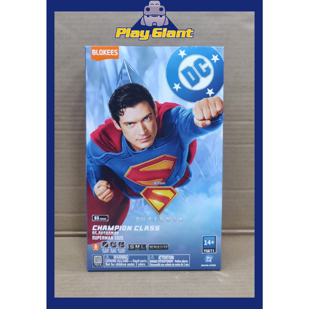 Blokees DC Superman 2025 Movie (DC Comics) Model Kit | Shopee Philippines