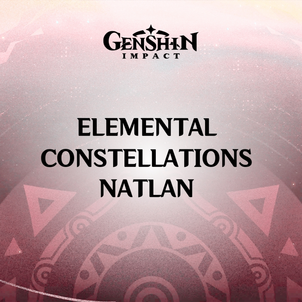 INSPIRED Genshin Impact Constellations - Decal Stickers Waterproof ...