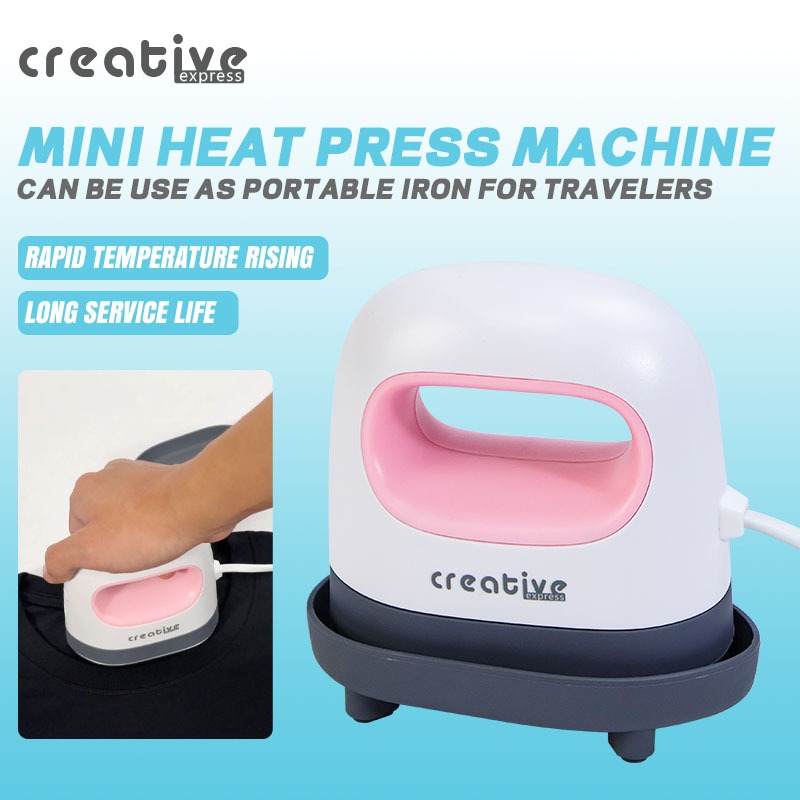 Creative Mini Easy Heat Press Machine Portable Heat Press Machine Easy ...