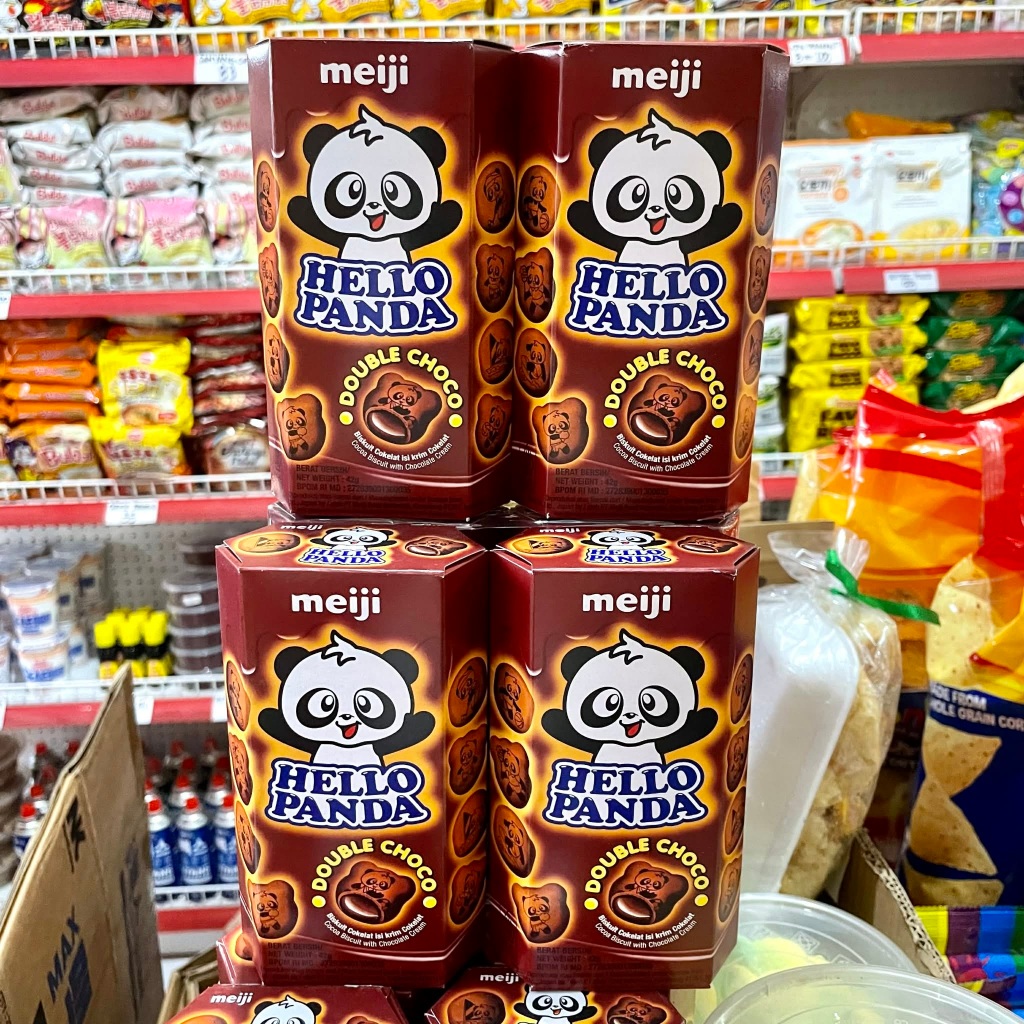 MEIJI HELLO PANDA DOUBLE CHOCO 42G (BUNDLE OF 2) | Shopee Philippines