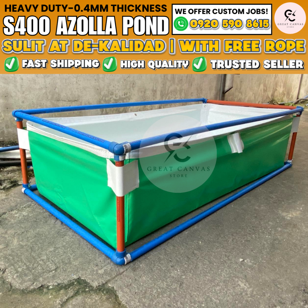 7x5x2ft S400 Azolla Trapond Fish Pond Crayfish Pond Heavy Duty Trapal ...