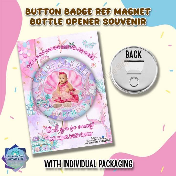 Button Badge Ref Magnet Souvenirs 2.25 inch Size for Any Occasion ...
