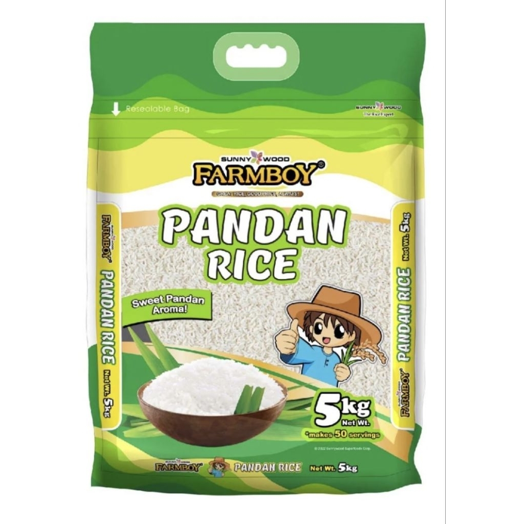 PANDAN RICE 5KG SWEET PANDAN AROMA | Shopee Philippines