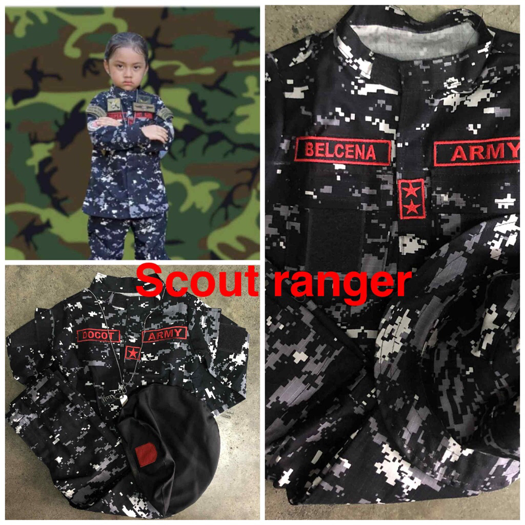 SCOUT RANGER Uniform for kids costume | Shopee Philippines