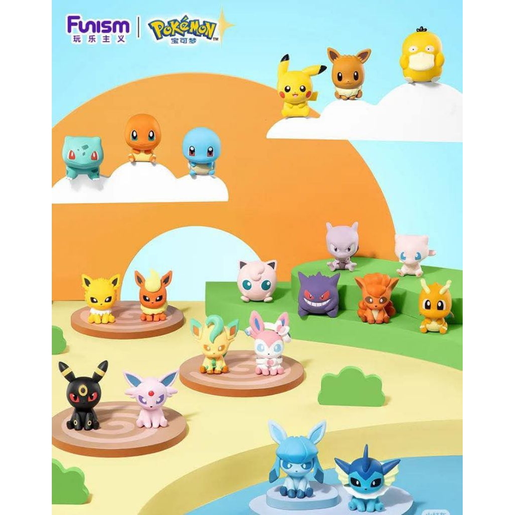 Funism Pokemon Palmsize Wonders Series 1 and Series 2 Blind Mystery ...