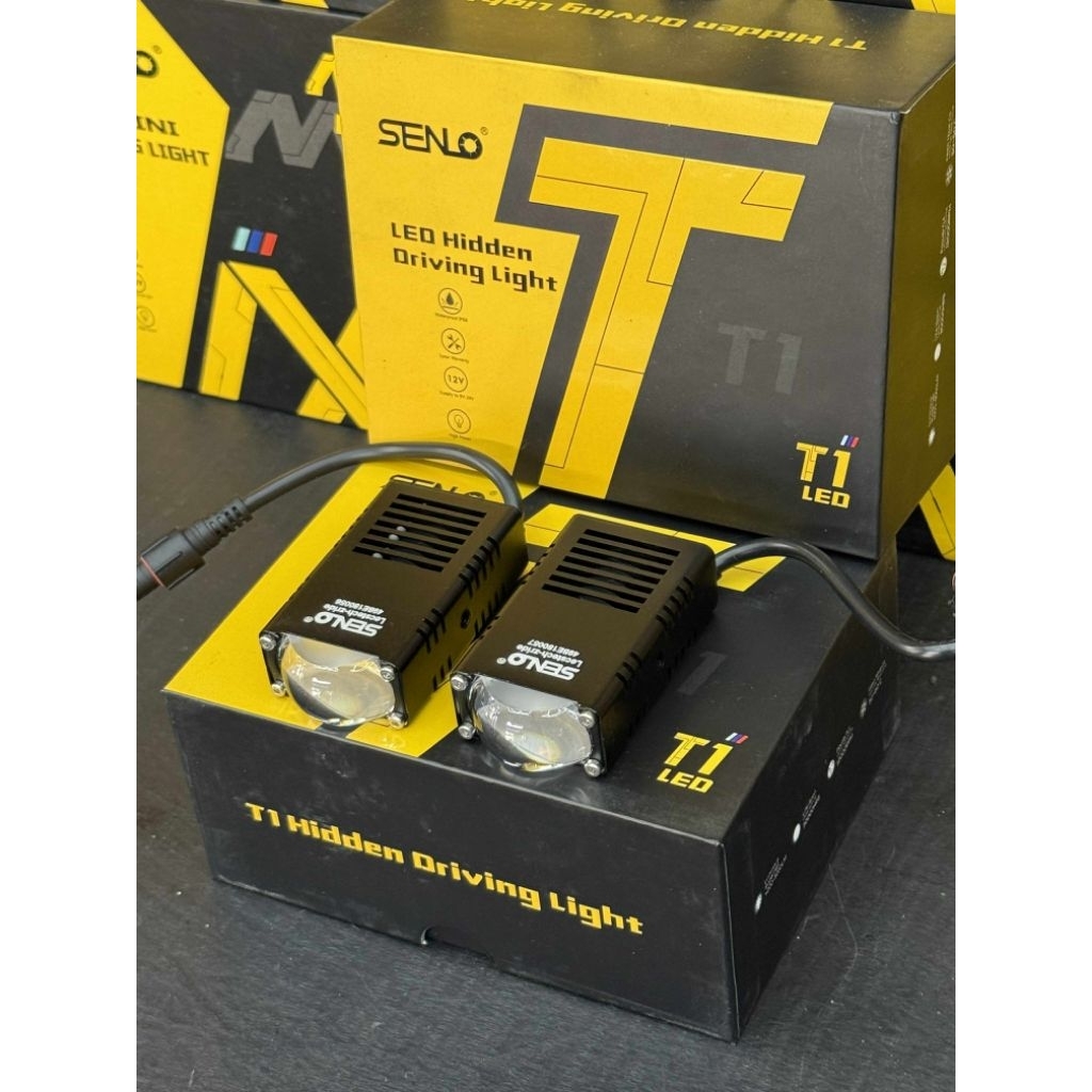 SENLO MINI DRIVING LIGHT T1 PLUS (ORIGINAL with WARRANTY) | Shopee ...