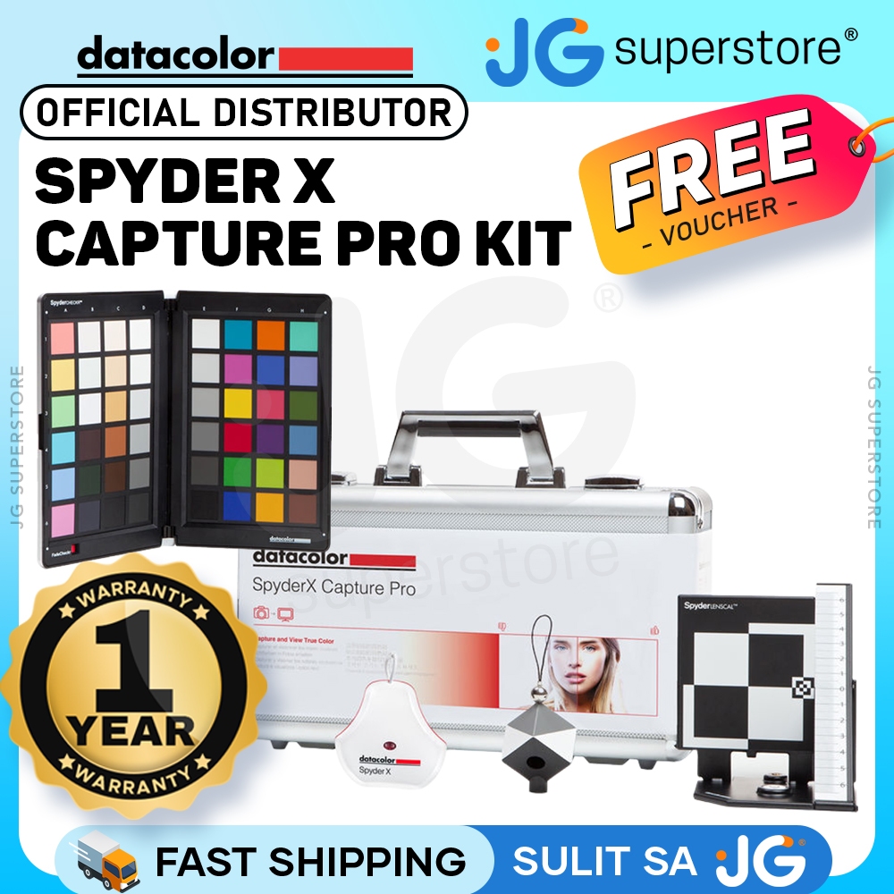Datacolor Spyder X Capture Pro Kit with CHECKR Color, Colorimeter and ...