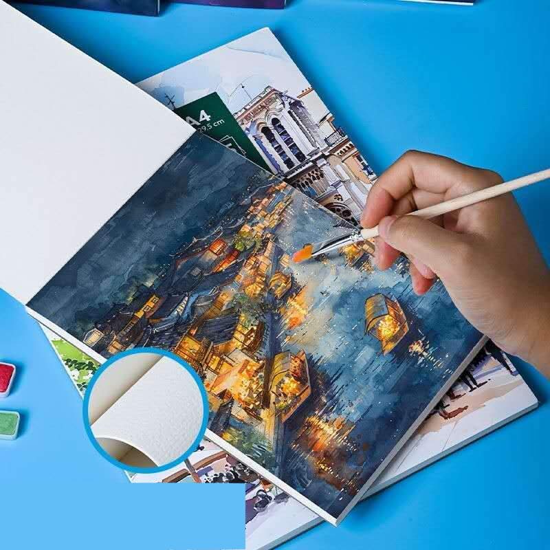Sketchbook Drawing Book A3/A4 Water Color Pad Sketch Pad Painting Book ...