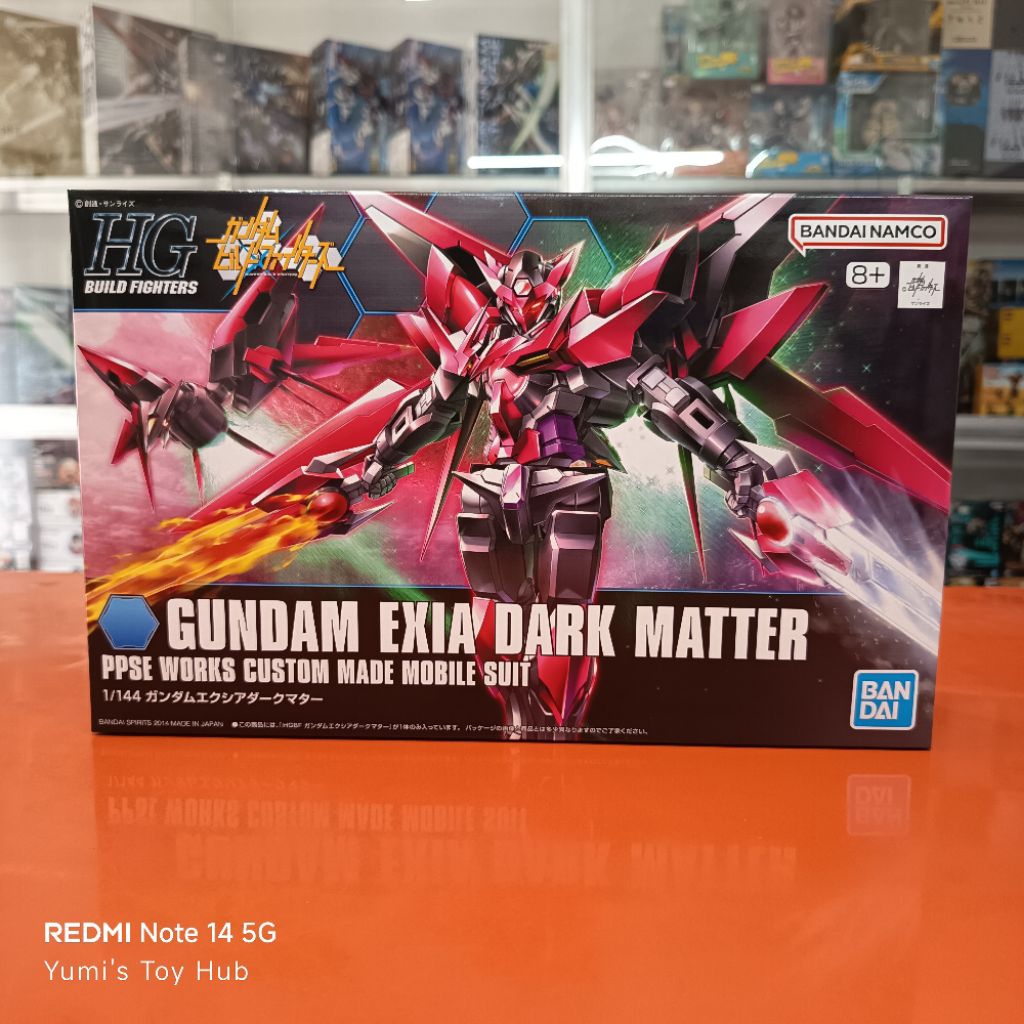 Bandai 1/144 HG Gundam Amazing Exia, Gundam Exia Dark Matter, Exia ...