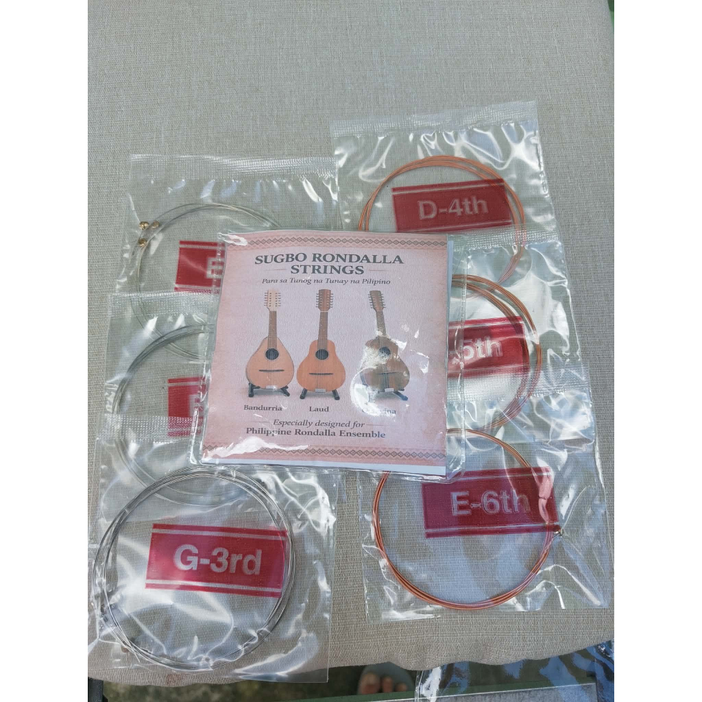 Sugbo Rondalla Strings - Complete 14 strings set | Shopee Philippines