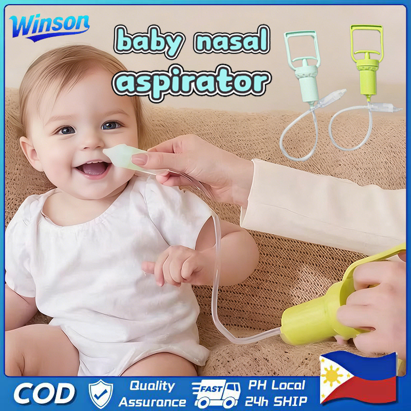 Baby Nasal Aspirator Anti-reverse flow silicone nose aspirator baby ...