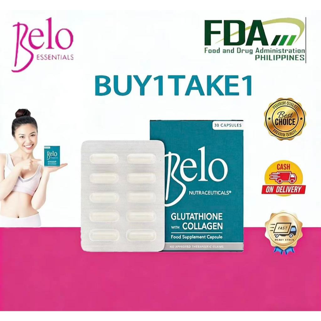 belo essentials glutathione with collagen review Pack of 3 Nutraceuticals + Collagen, 30 caps | Best Price Bahrain This all Belo Nutraceuticals Glutathione + Collagen