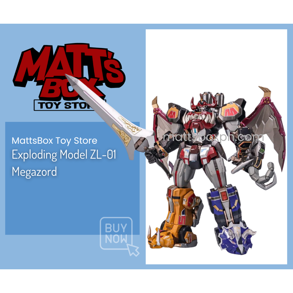 [1225] Mighty Morphin Power Ranger Megazord Model ZL-01 Mythical Beast ...