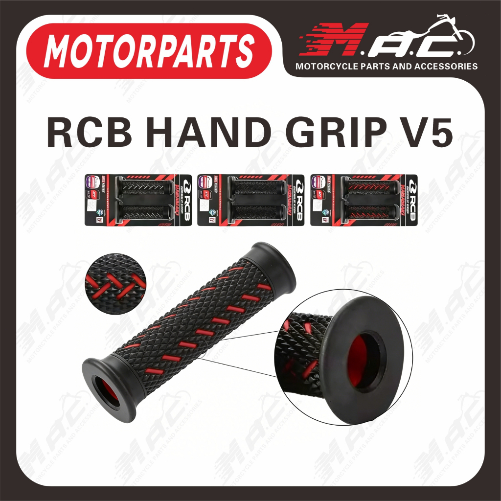 RCB Nagamaki Handle Grip with Universal Fit for Motorcycles | Shopee ...