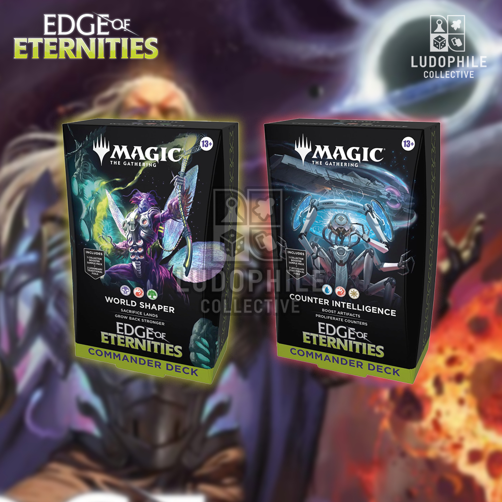 Magic: The Gathering Edge of Eternities Commander Precon Deck World ...