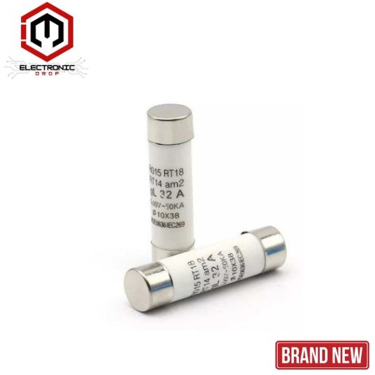 10PCS RO15 RT18 - 10x38 Fast Blow Ceramic Fuse 10x38mm Fuse 500V 1A 2A ...