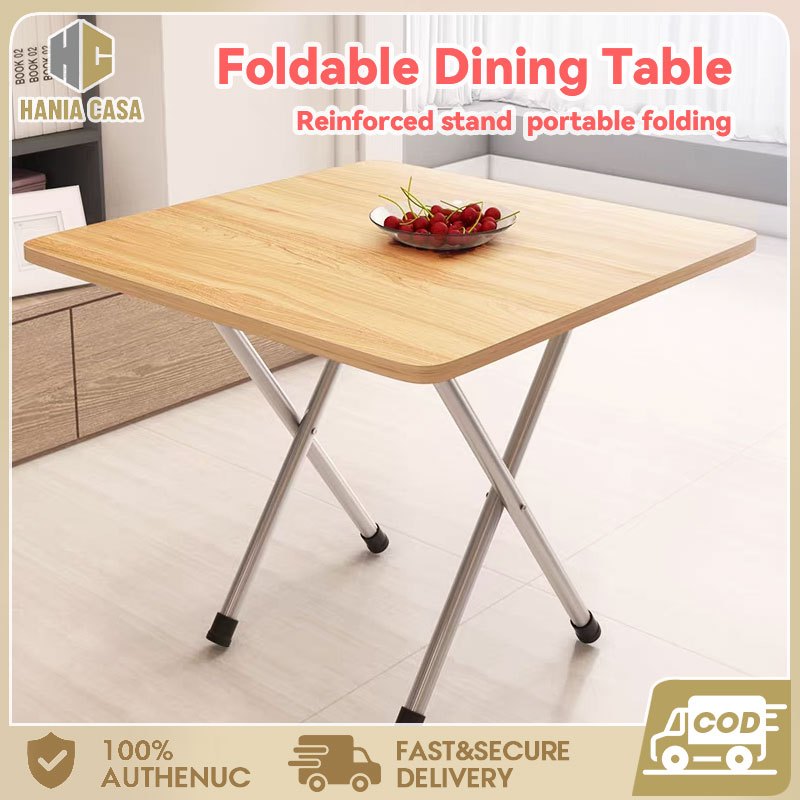 Ready Stock Folding Dining Table Foldable Desk Portable Table Household ...