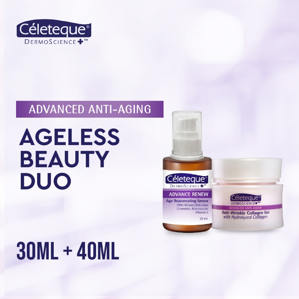 New Celeteque Ageless Beauty Duo (Advance Renew Age Rejuvenating Serum ...