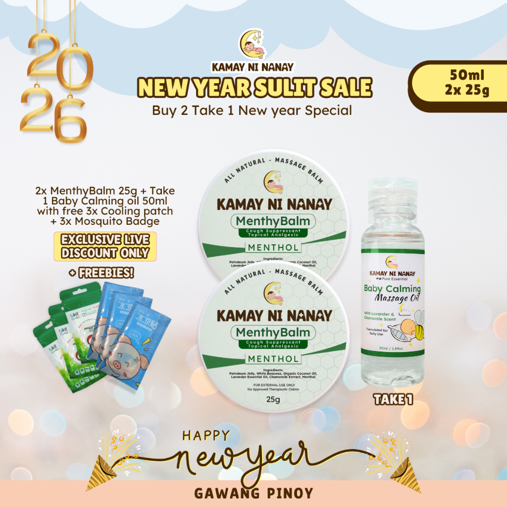 Exclusive Kamay ni Nanay Buy 2 Menthy Balm Take 1 Baby Calming Oil ...