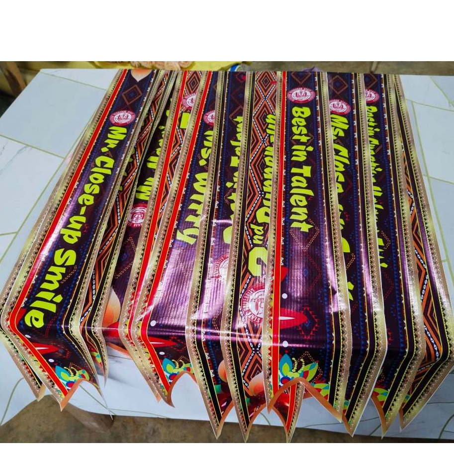 Shop sash for pageant for Sale on Shopee Philippines