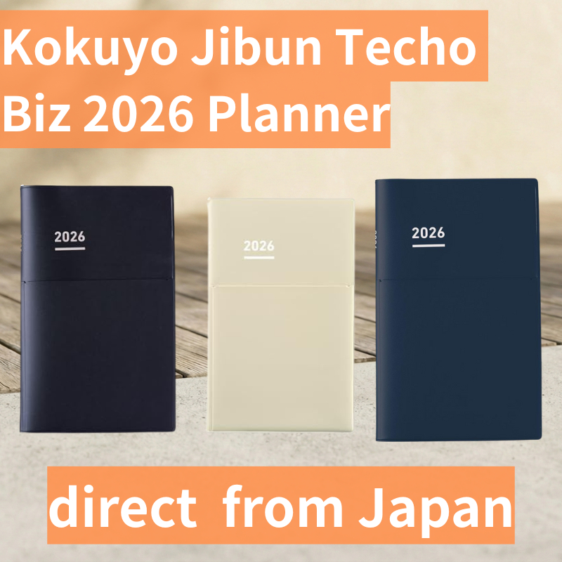 [2026] Kokuyo Jibun Techo Biz Planner A5 B6 Slim Monthly Weekly ...