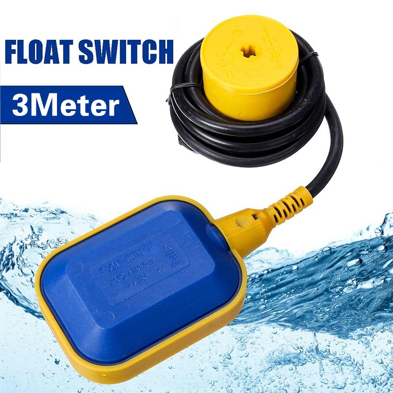 Cable Type Float Switch Liquid Fluid Water Level Controller Sensor 1m ...