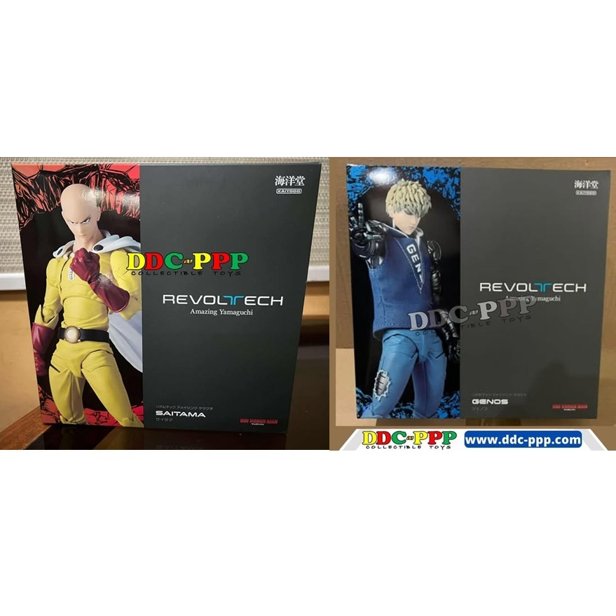REVOLTECH One Punch Man Saitama & Genos - Amazing Yamaguchi Series ...