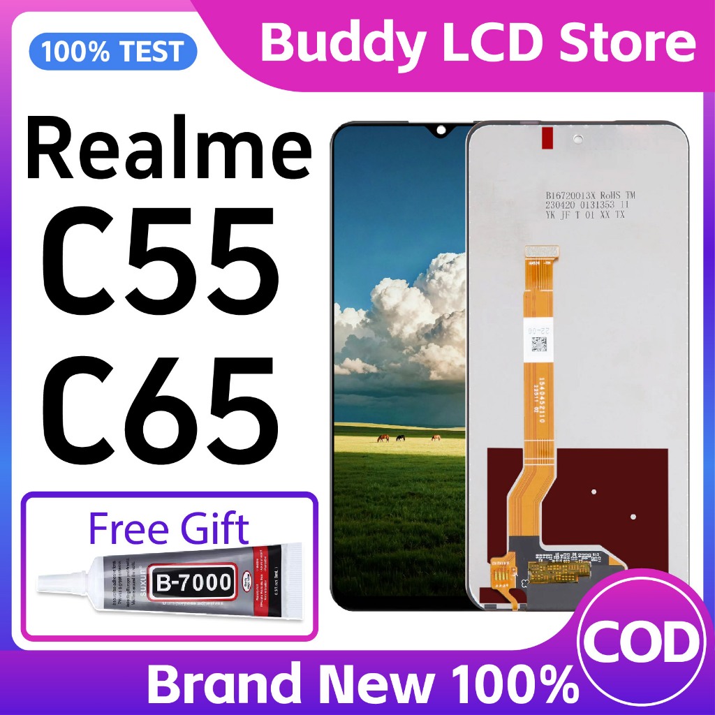 [Brand New] LCD For Realme C55 / C65 / C67 / C71 / C75 / 11 Display ...