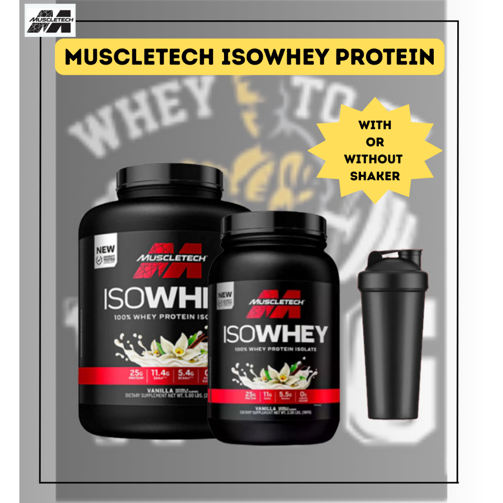 MuscleTech ISO Whey 100% Whey Protein Isolate 2 lbs and 5 lbs | Shopee ...