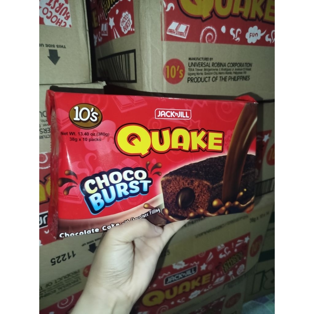 Jackn jill QUAKE CHOCO BURST 380G (PACK OF 2) | Shopee Philippines