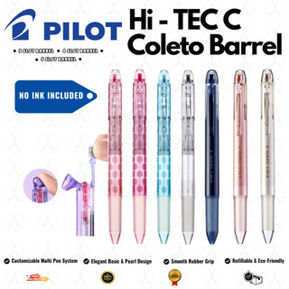Pilot Hi-Tec-C Coleto 5, 4, 3-Color Multi Pen Body Set | Refillable ...