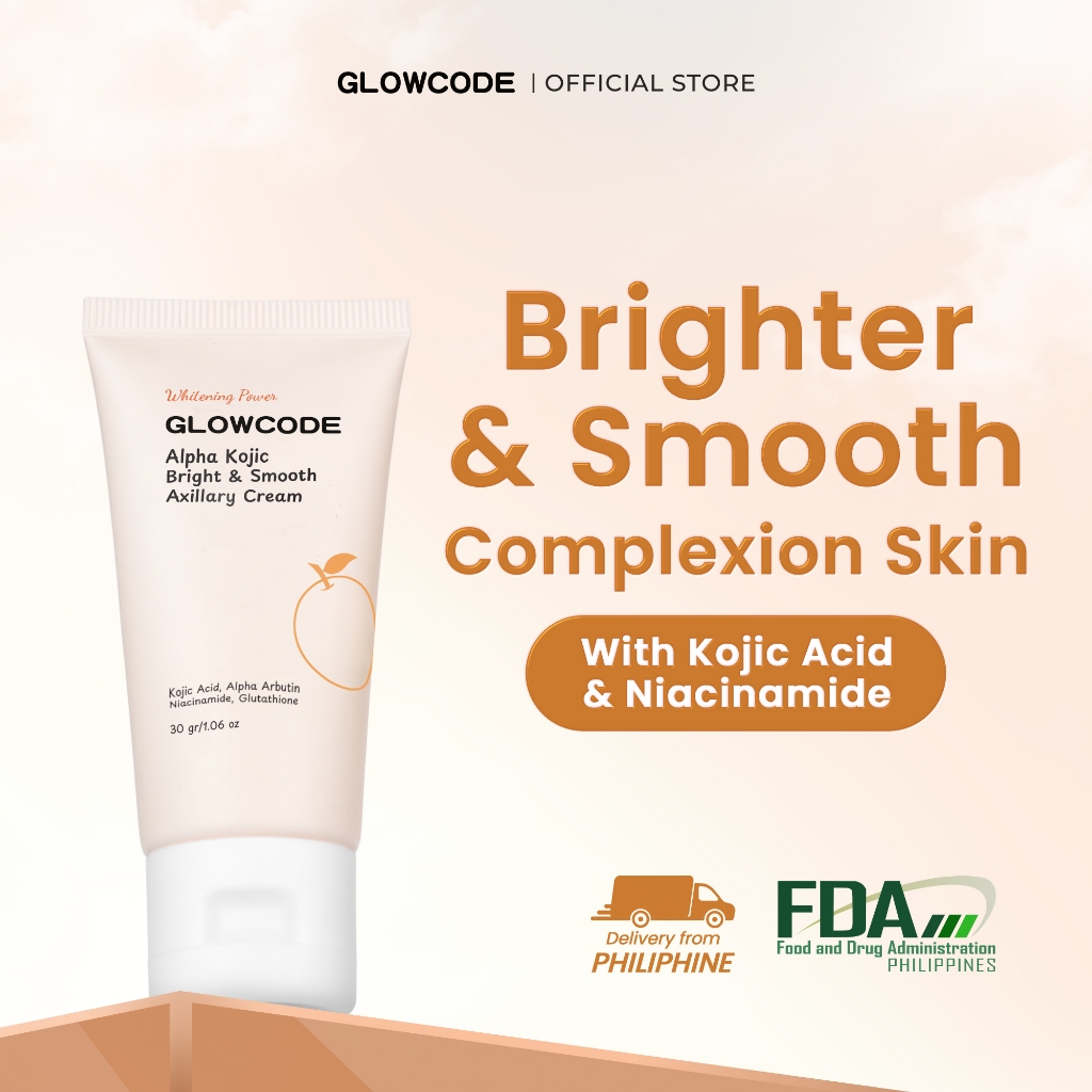 [COD]Glowcode Alpha Kojic Bright & Smooth Axillary Cream for Underarm ...